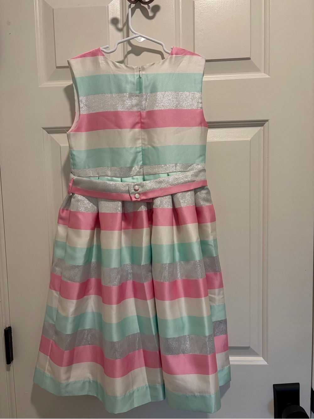 Rachel Riley
Girl's Sparkle Striped Party Dress 8y - Picture 3 of 6